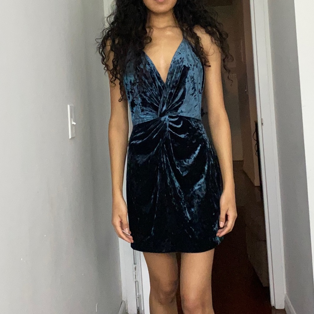 Zara Velvet Dress